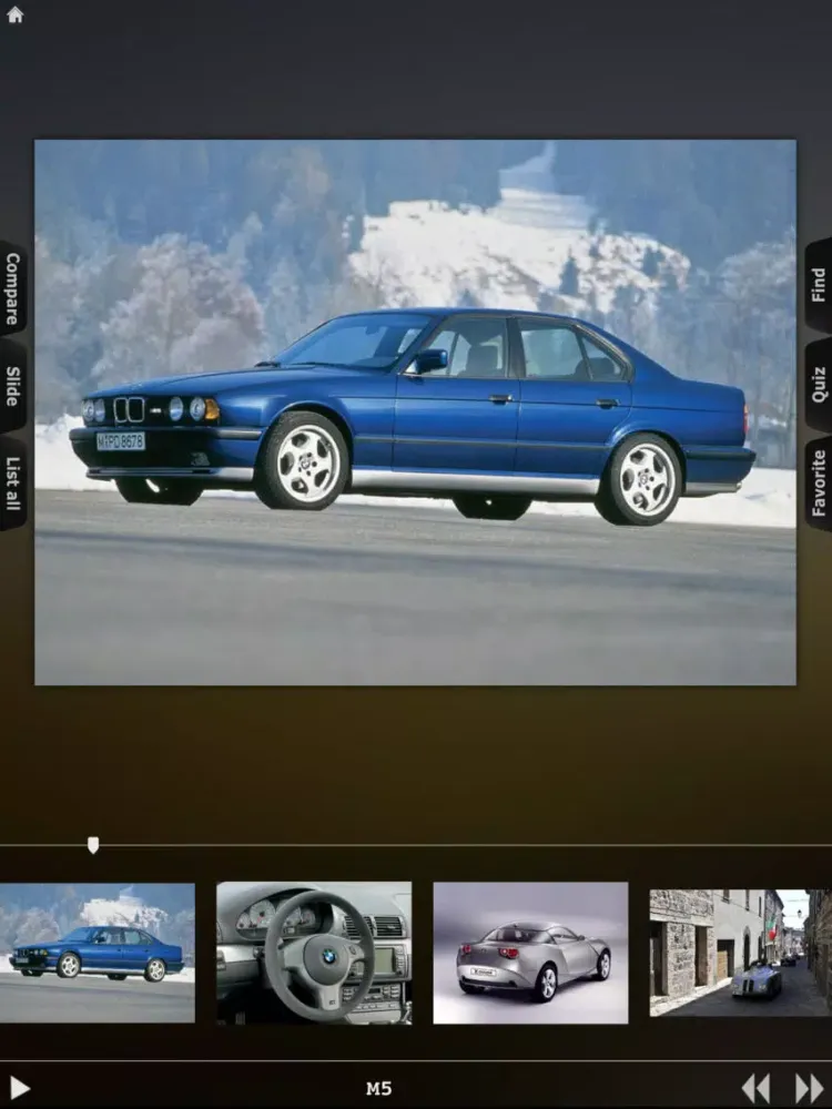 BMW Showroom iPad  Screenshots