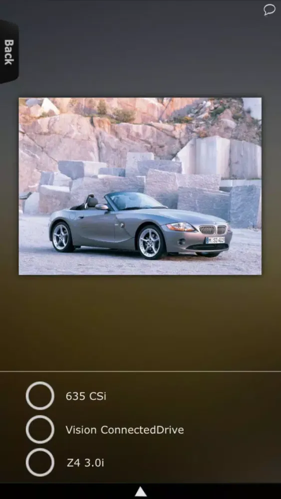 BMW Showroom Screenshots
