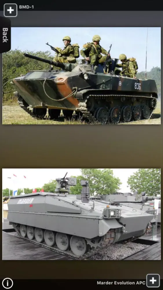 Military Armored Vehicles Info应用截图