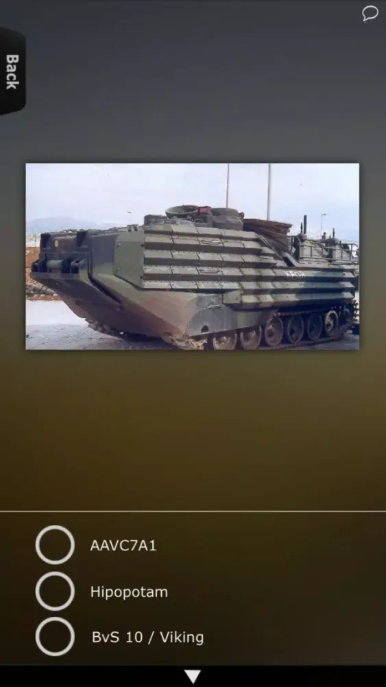 Military Armored Vehicles Info应用截图