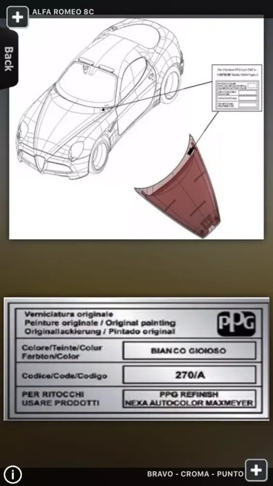 Car Color Code Locations Info স্ক্রিনশট