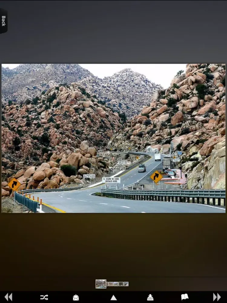 Capturas de pantalla de Dangerous Roads in the World' iPad 