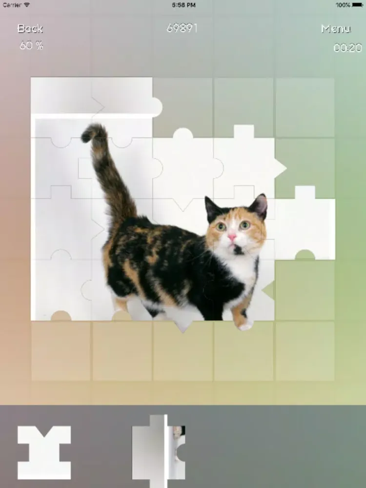 Ảnh chụp màn hình của Cats - Best Puzzle iPad 