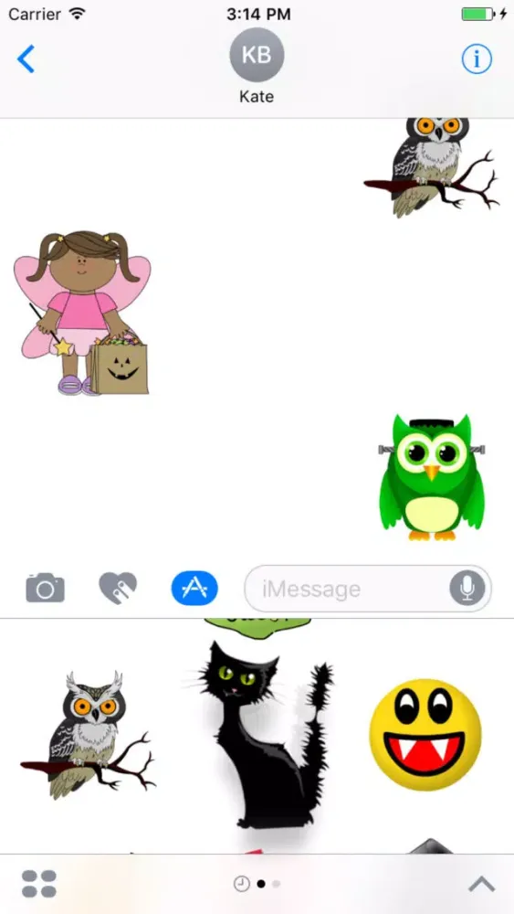 Fun Halloween Stickers + স্ক্রিনশট