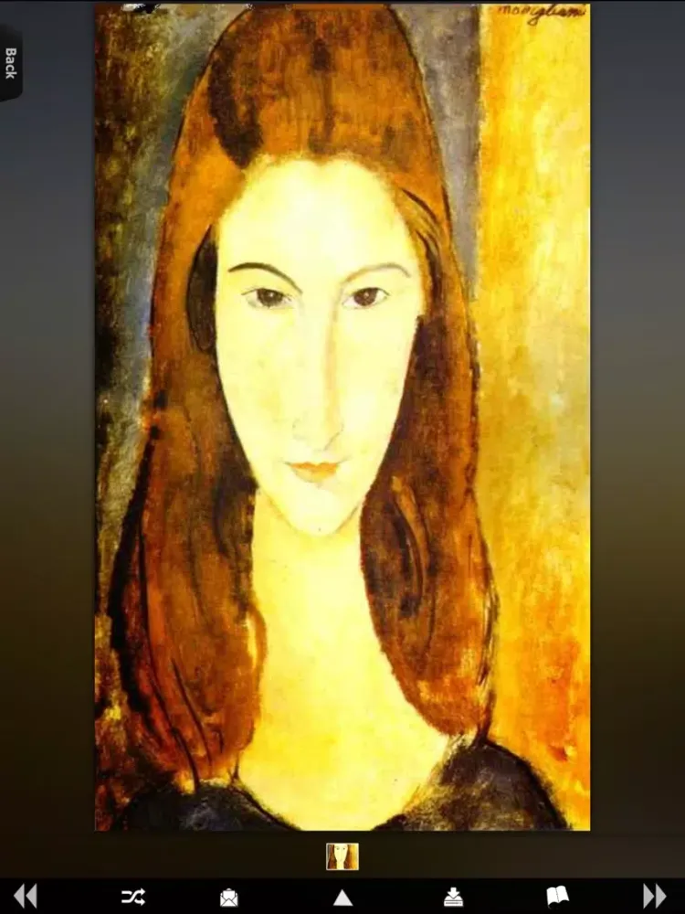 Modigliani Art Gallery iPad  Ekran Görüntüleri