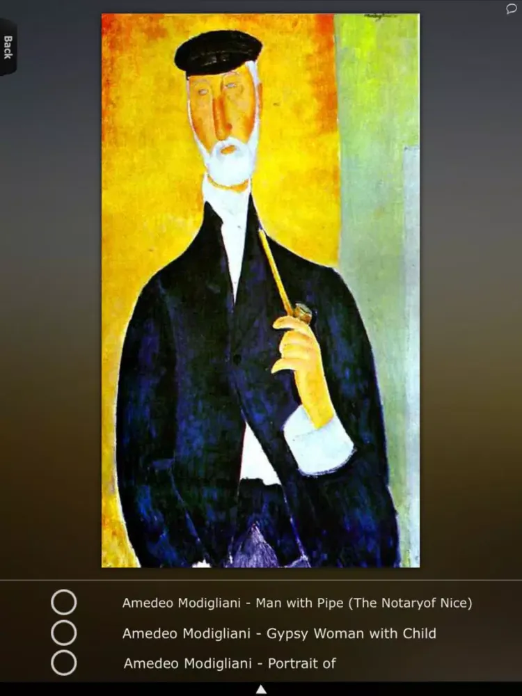 Modigliani Art Gallery iPad  Ekran Görüntüleri