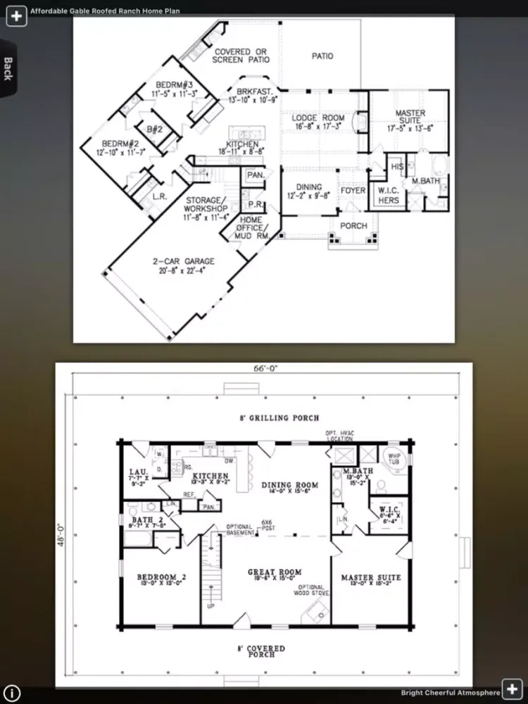 Tangkapan layar House Plans - Mountain iPad 