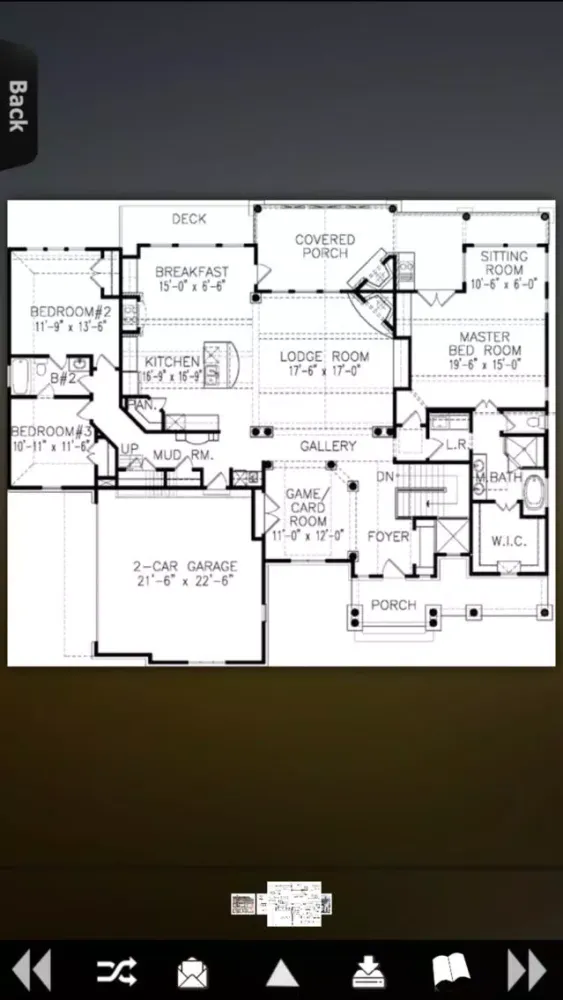Tangkapan layar House Plans - Mountain