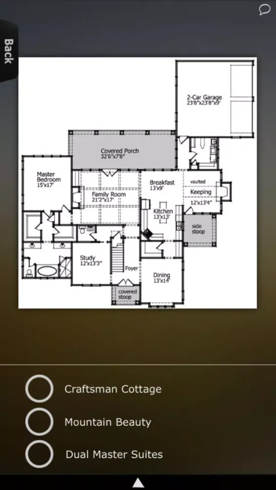 Tangkapan layar House Plans - Mountain