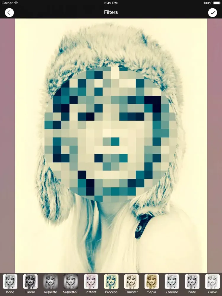 Screenshot di Photo Pixelate iPad 