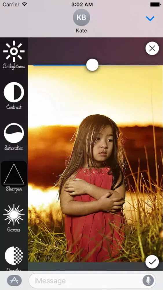 Ảnh chụp màn hình của Photo Wizard for iMessage