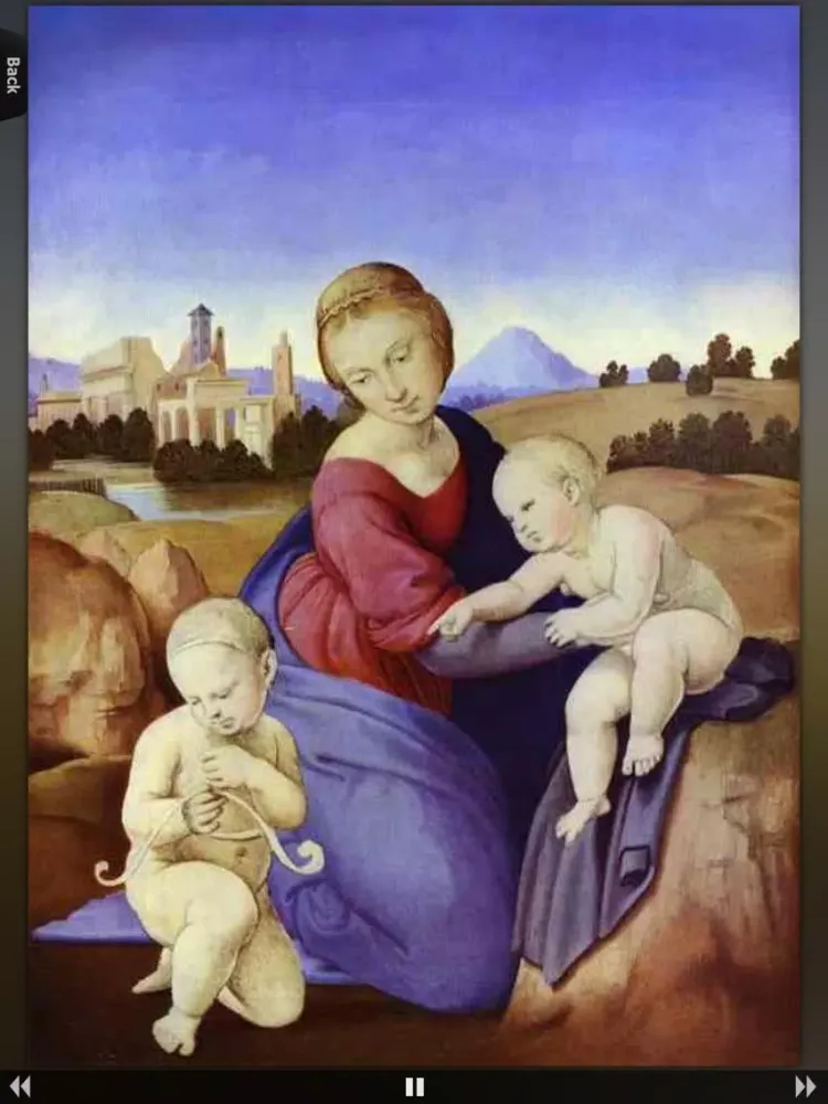 Raphael Art Gallery iPad  스크린샷