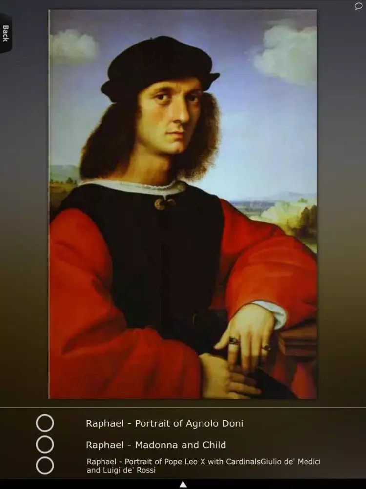 Raphael Art Gallery iPad  스크린샷