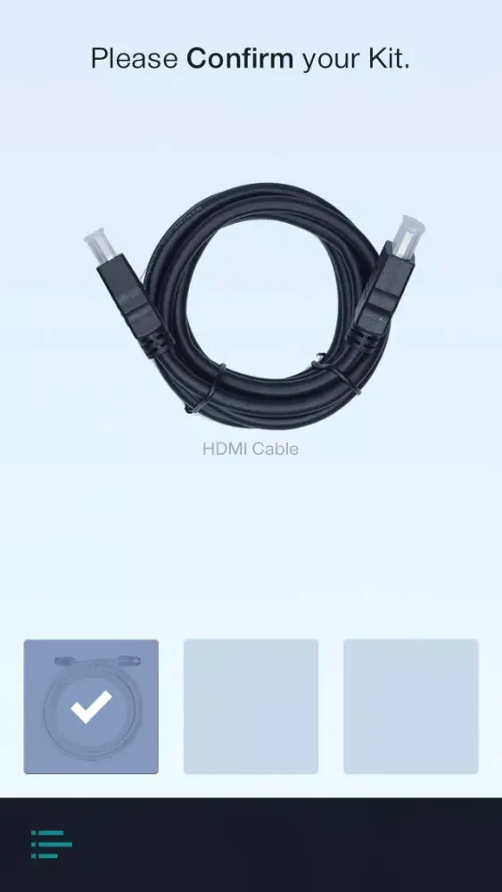 Scan. Confirm. Connect.™ Screenshots
