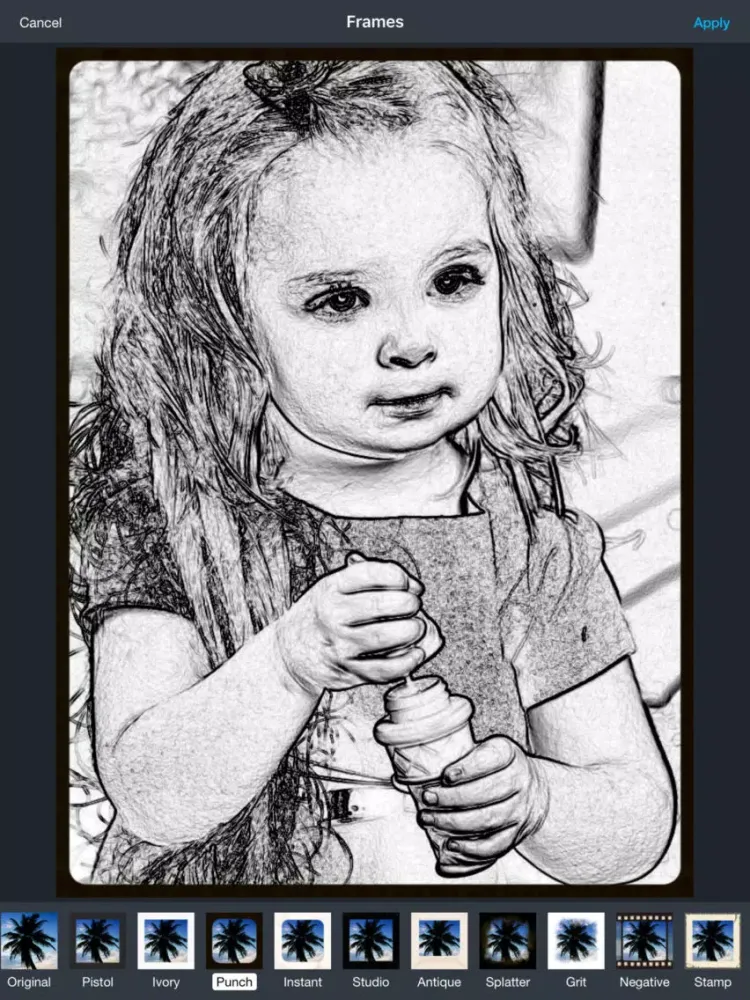 Tangkapan skrin Sketch Camera HD iPad 