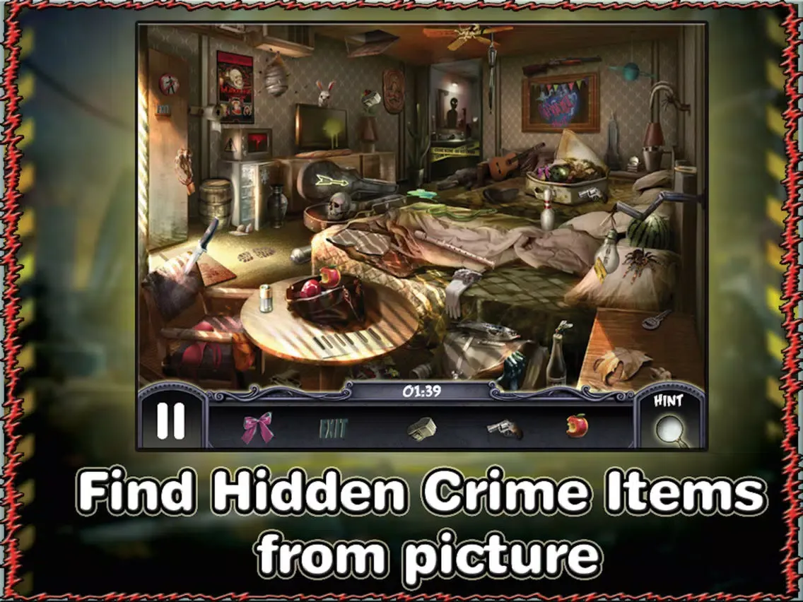 Tangkapan skrin Crime Mystery Hidden Object iPad 