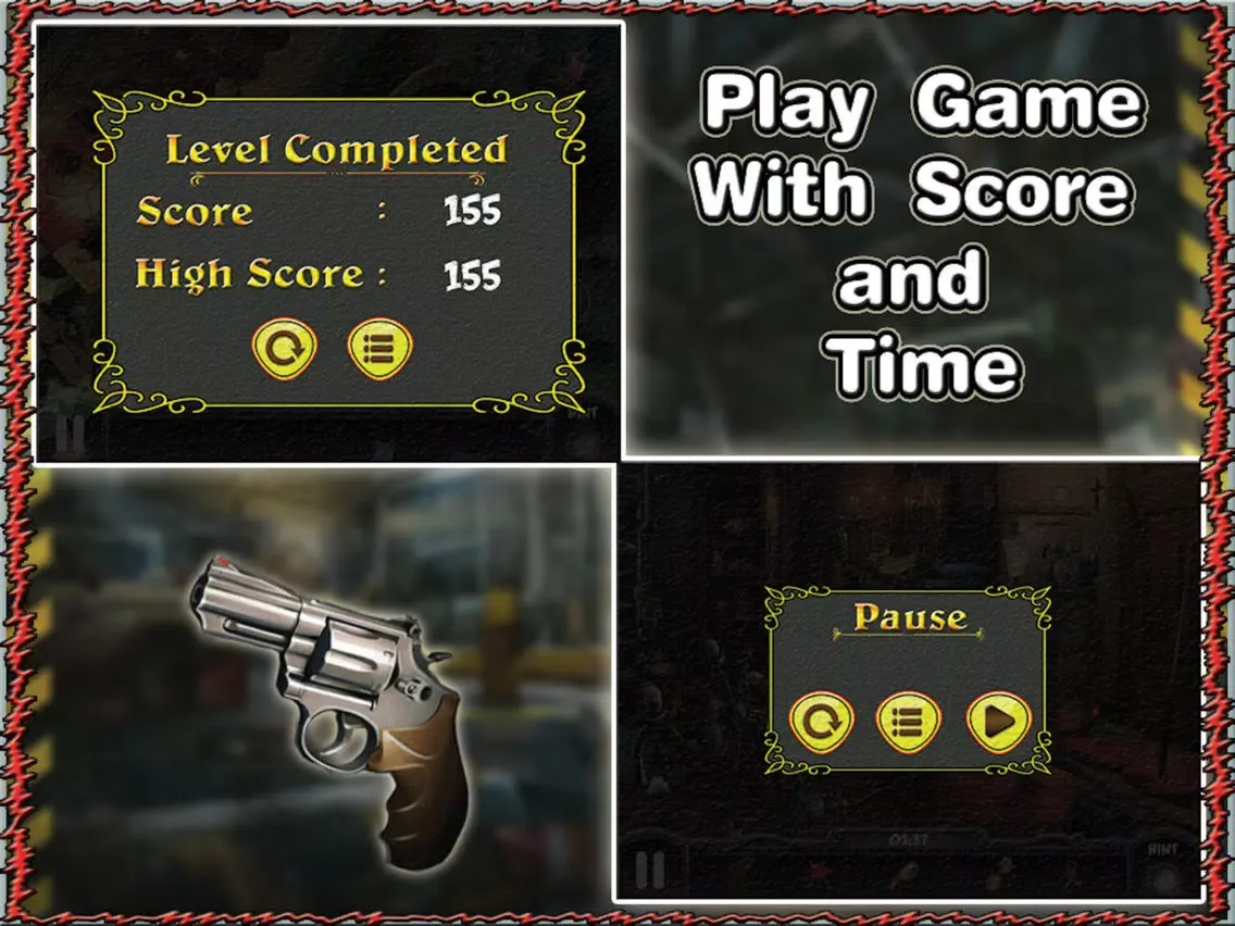 Tangkapan skrin Crime Mystery Hidden Object iPad 