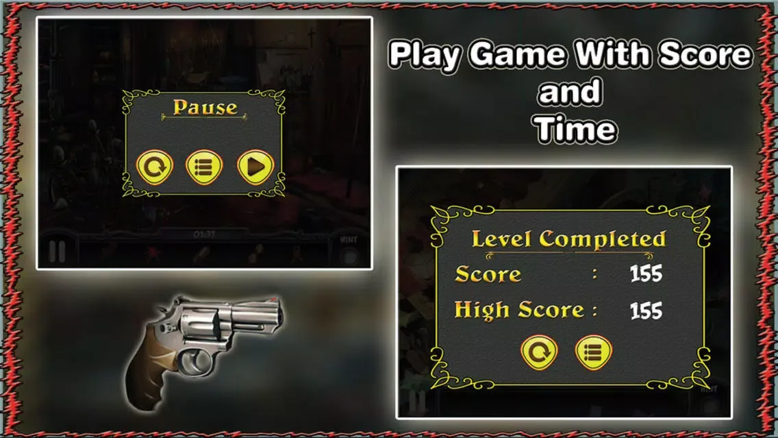 Tangkapan skrin Crime Mystery Hidden Object