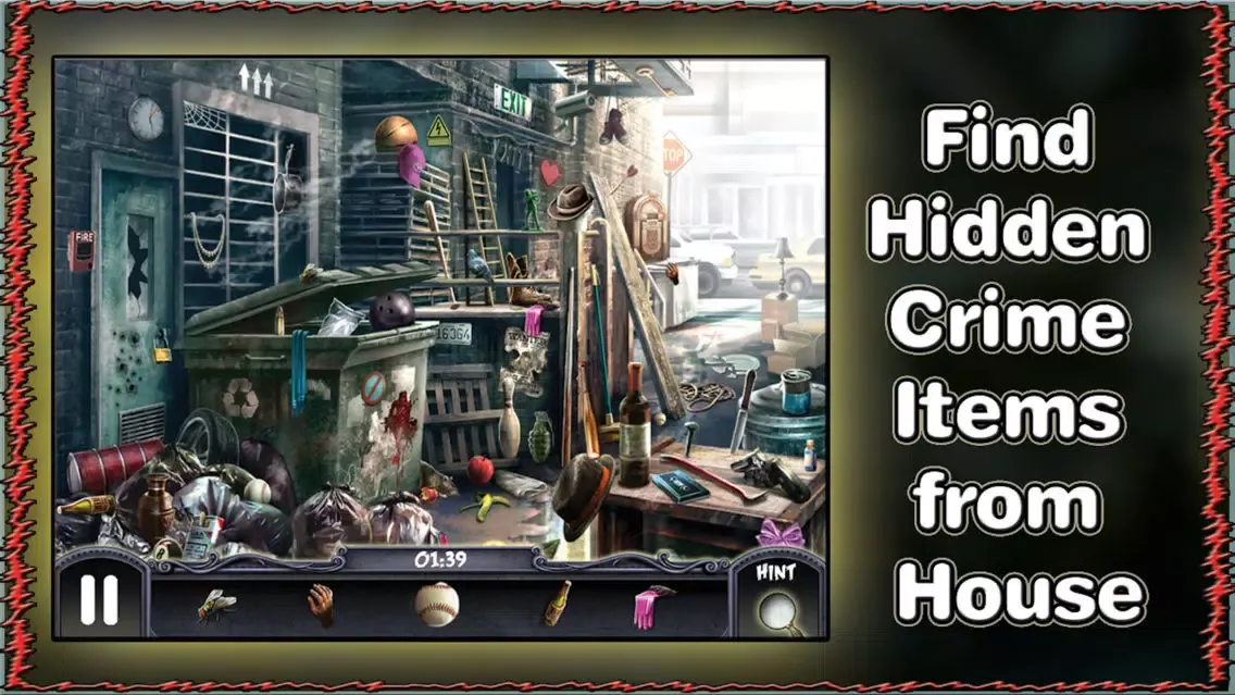 Tangkapan skrin Crime Mystery Hidden Object