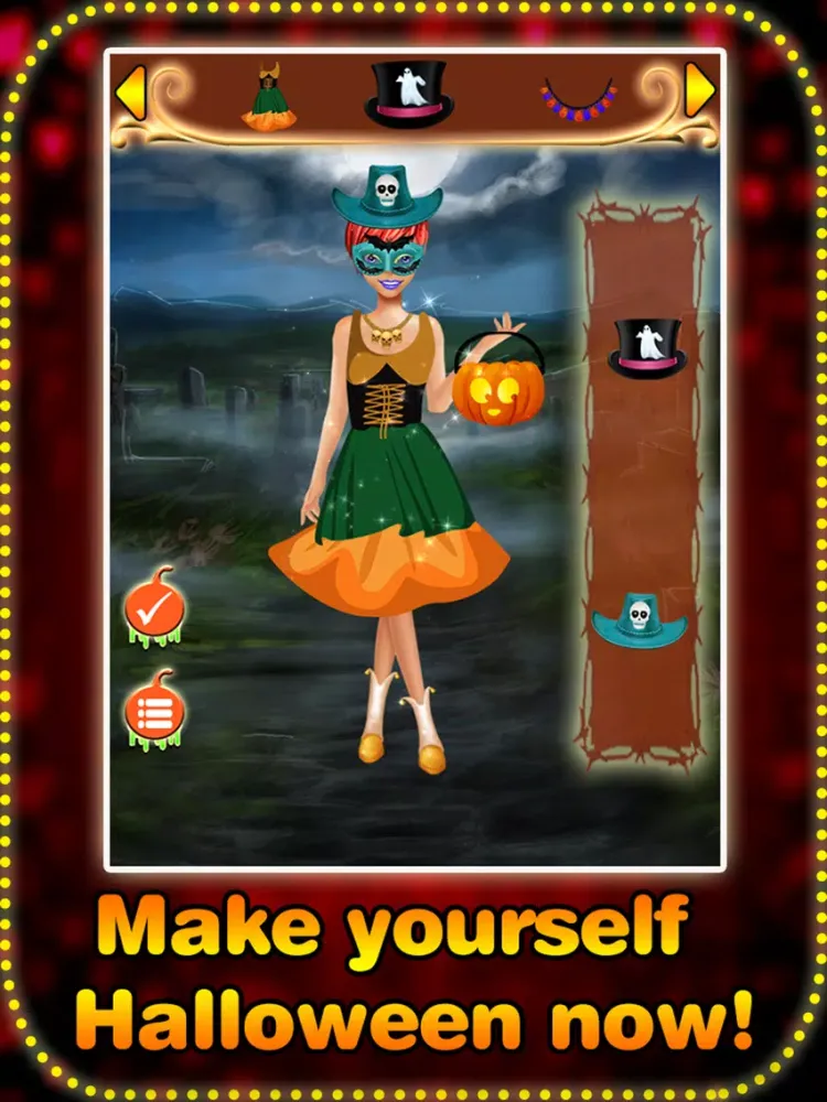Скриншоты Halloween dress up game - Real Halloween girls iPad 