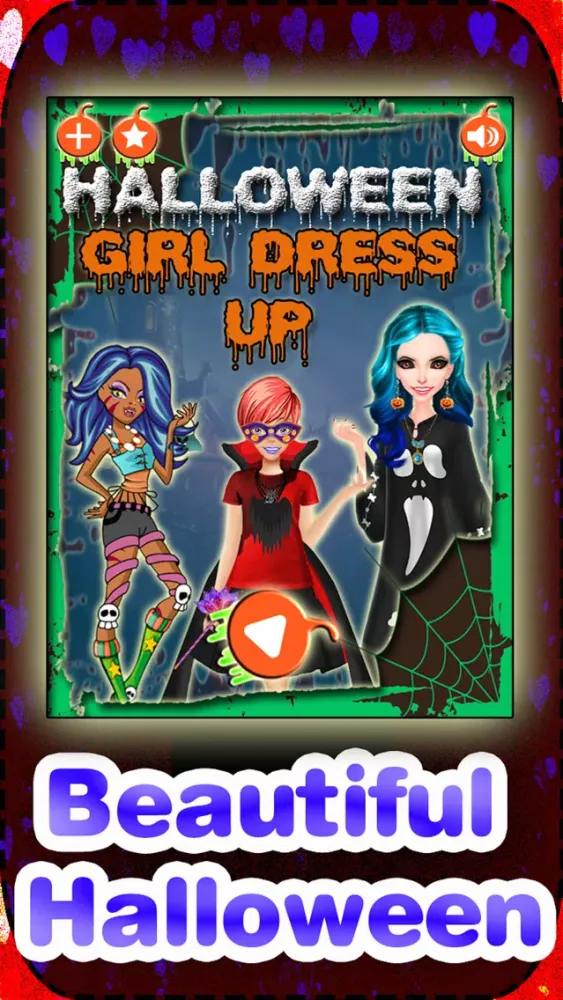 Скриншоты Halloween dress up game - Real Halloween girls