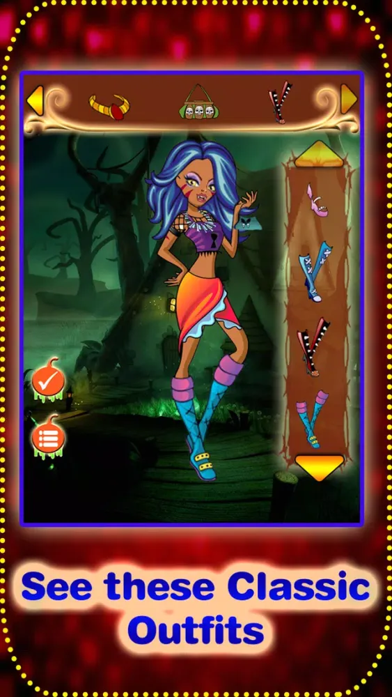Скриншоты Halloween dress up game - Real Halloween girls