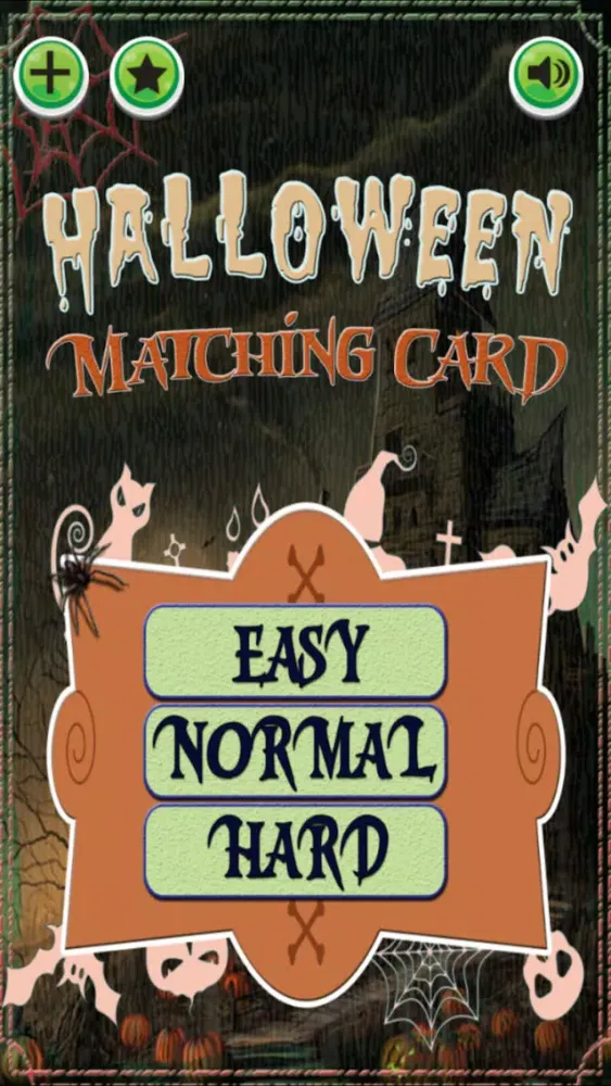 Halloween Match Game - Pairs Memory match game Screenshots