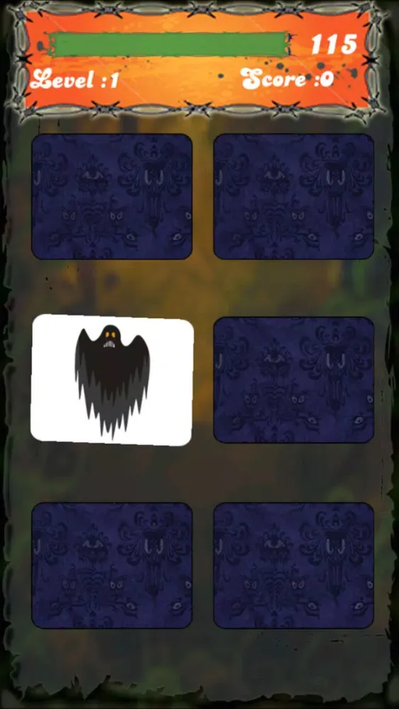 Halloween Match Game - Pairs Memory match game Screenshots