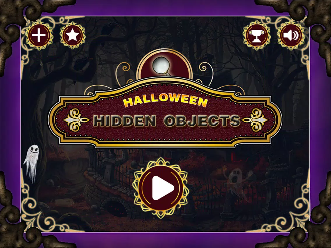 Halloween Mystery Hidden Objects iPad 應用截圖
