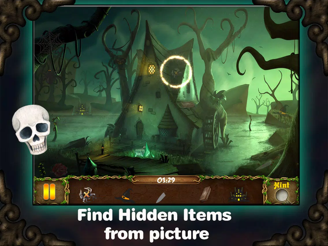 Halloween Mystery Hidden Objects iPad 應用截圖