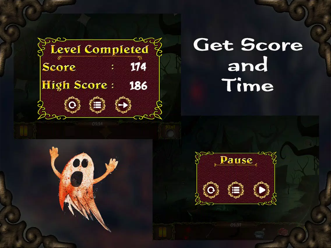 Halloween Mystery Hidden Objects iPad 應用截圖