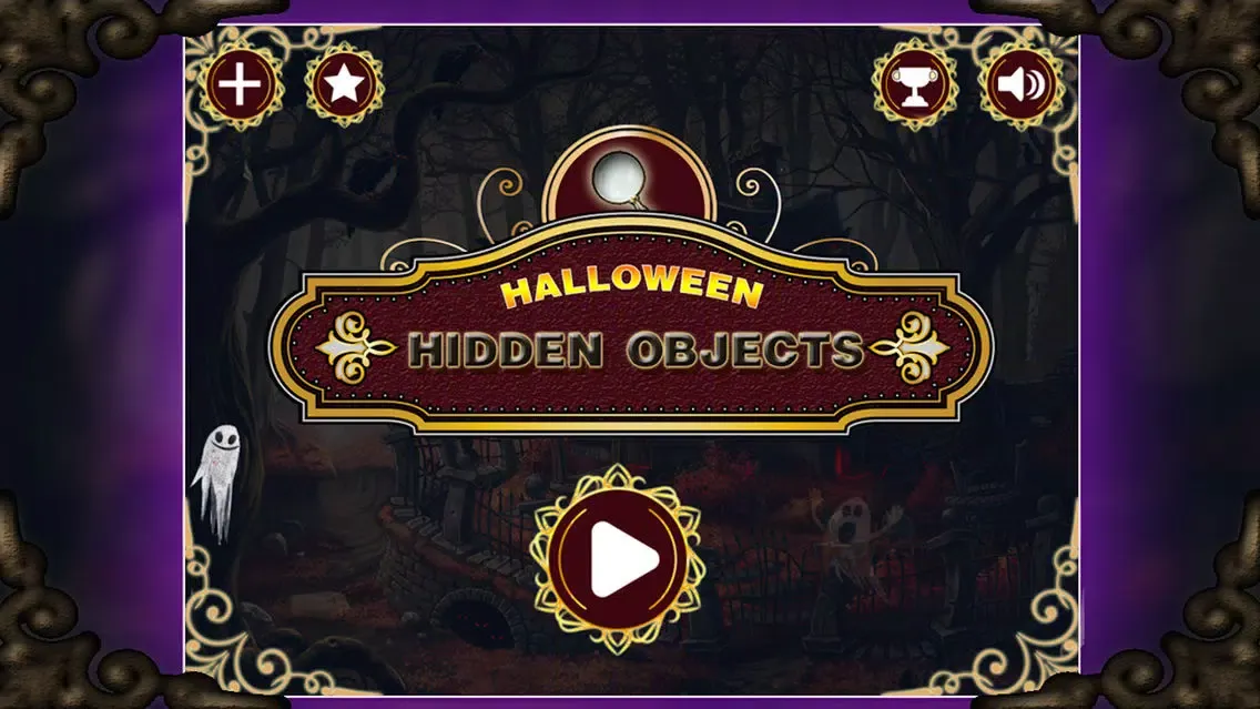 Halloween Mystery Hidden Objects Ekran Görüntüleri