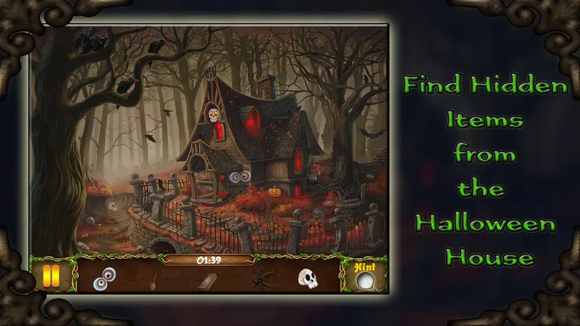 Halloween Mystery Hidden Objects Ekran Görüntüleri