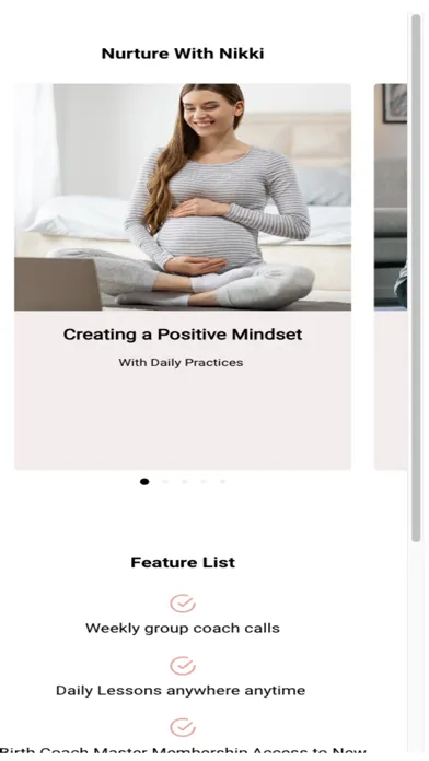 Screenshot di Birth Coach