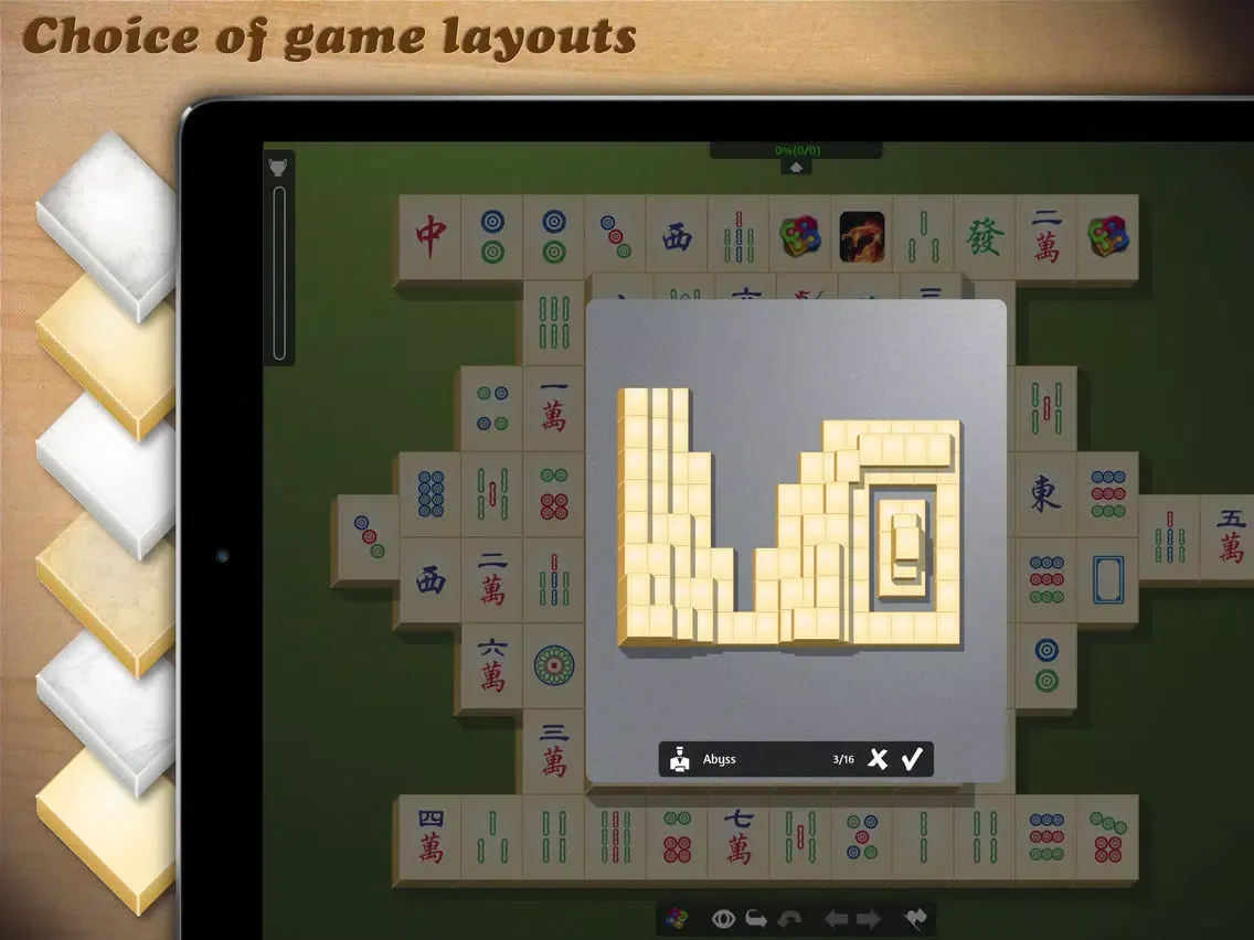 Capturas de pantalla de Mahjong Solo+ iPad 
