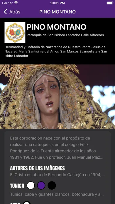 Tangkapan layar Semana Santa Sevilla 2025