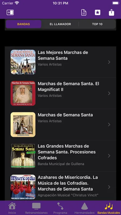 Tangkapan layar Semana Santa Sevilla 2025