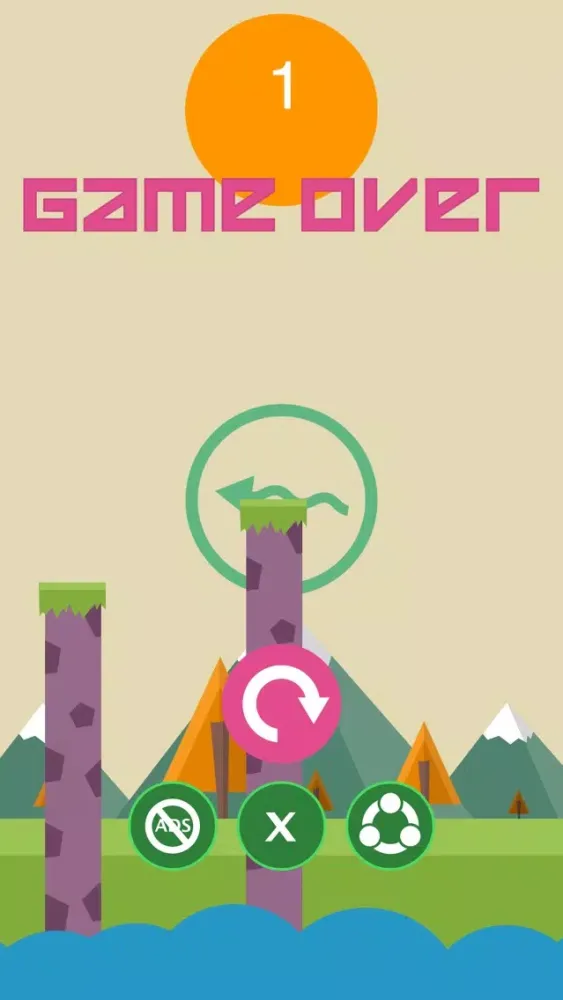 Capturas de tela do Jumping Man - Pillar Game