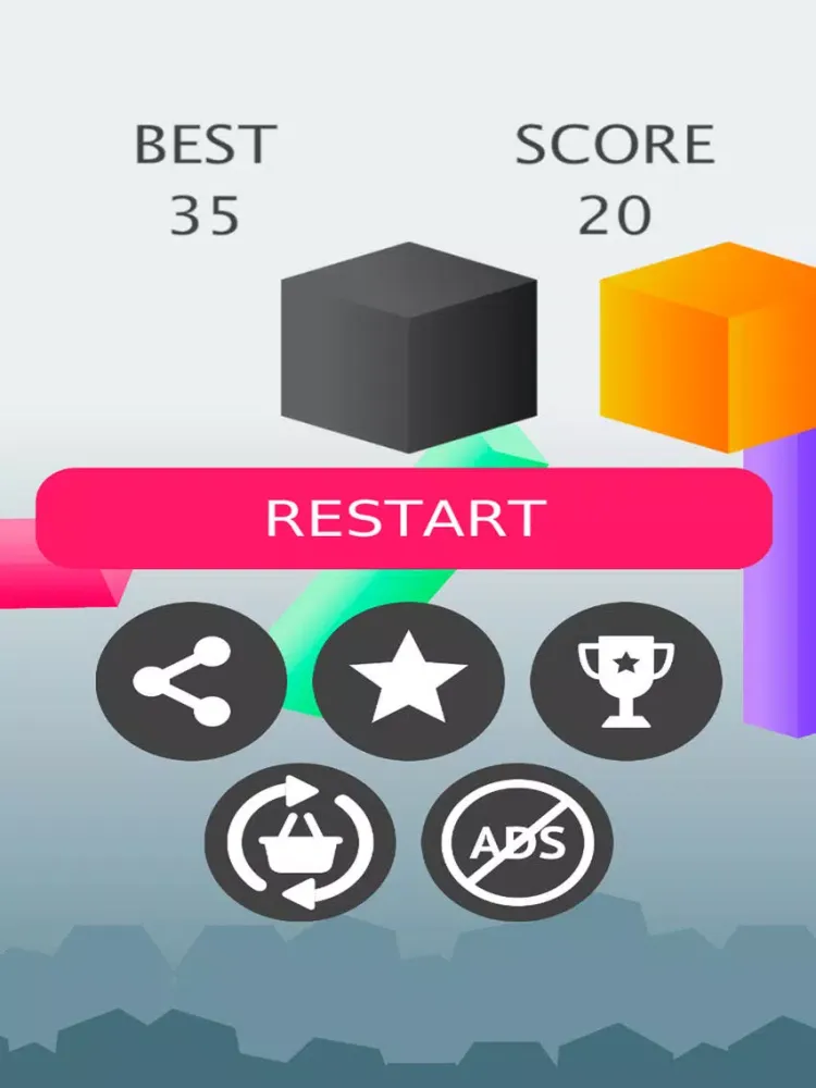 Jumps - on Pillars iPad  Screenshots