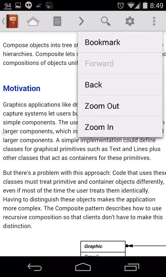 CHM Reader F স্ক্রিনশট