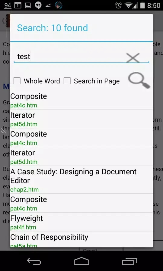 CHM Reader F স্ক্রিনশট