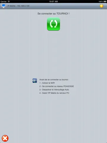 Ảnh chụp màn hình của iATP iPad 