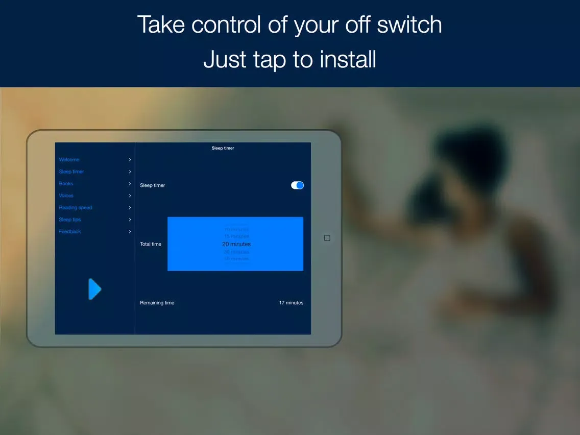 My Off Switch - Insomnia relief iPad 应用截图