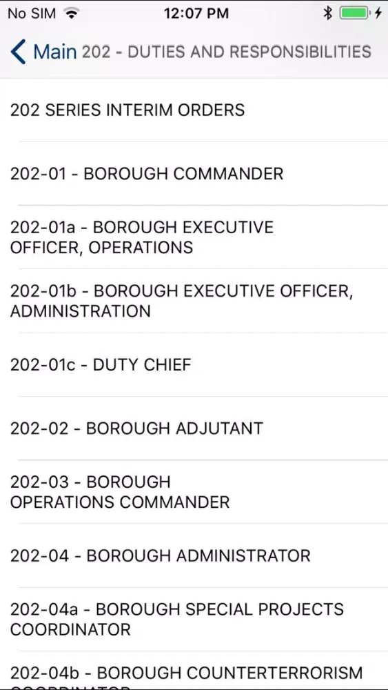 NYPD Patrol Guide 2013 Screenshots