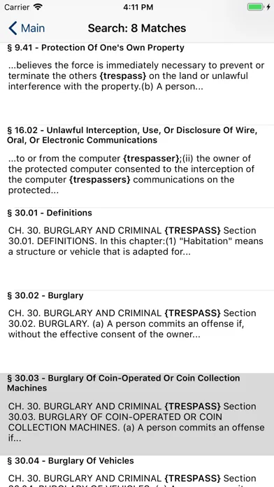 TX Penal Code 2024 - Texas Law स्क्रीनशॉट