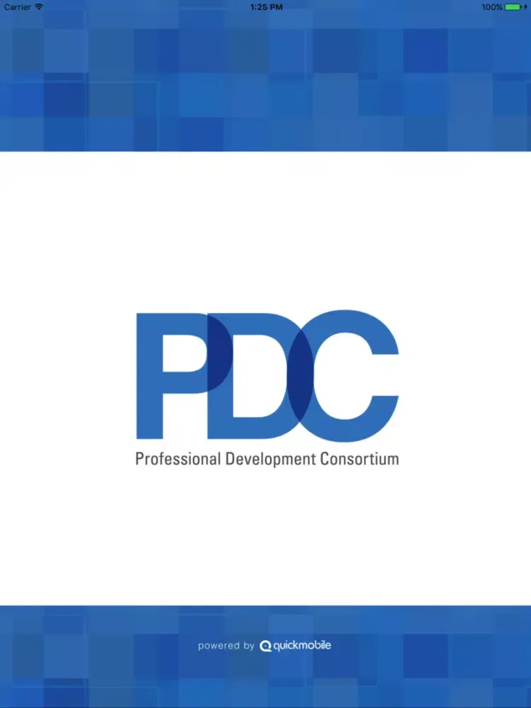 PDC Events App iPad  스크린샷
