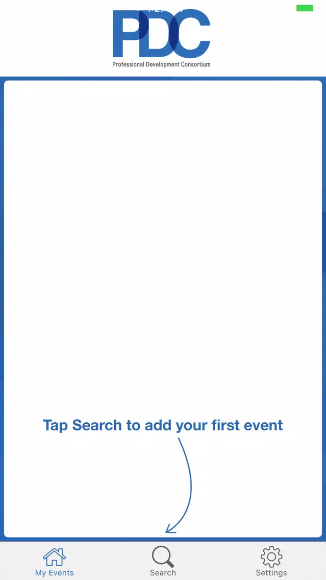 Captures d'écran de PDC Events App