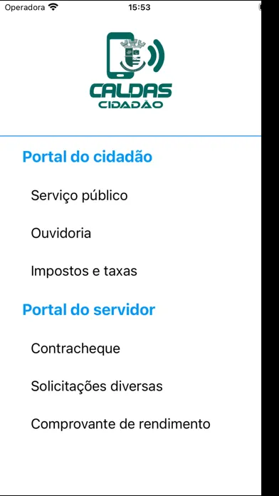 Caldas Cidadão スクリーンショット