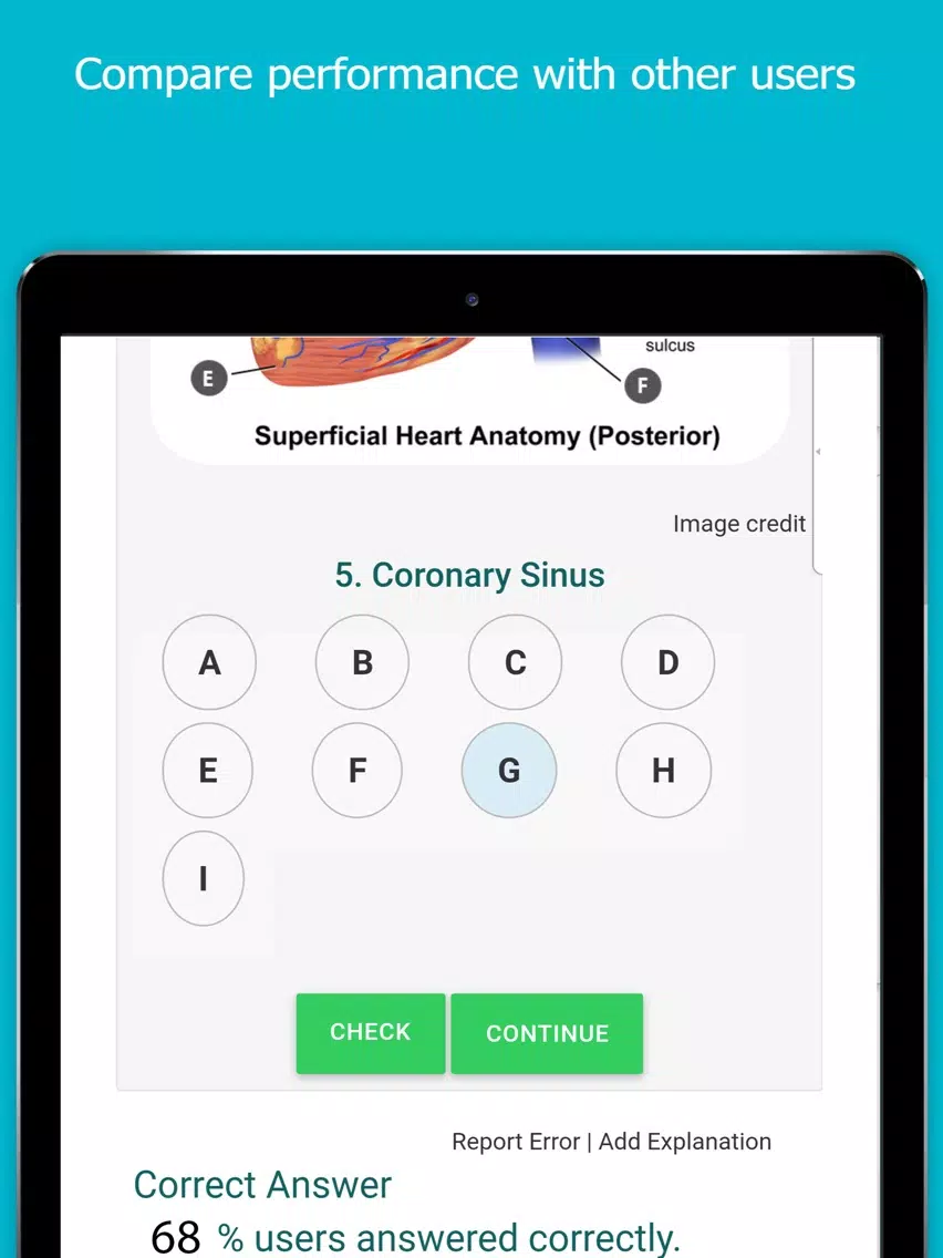 Captures d'écran de Visual Anatomy Quiz iPad 