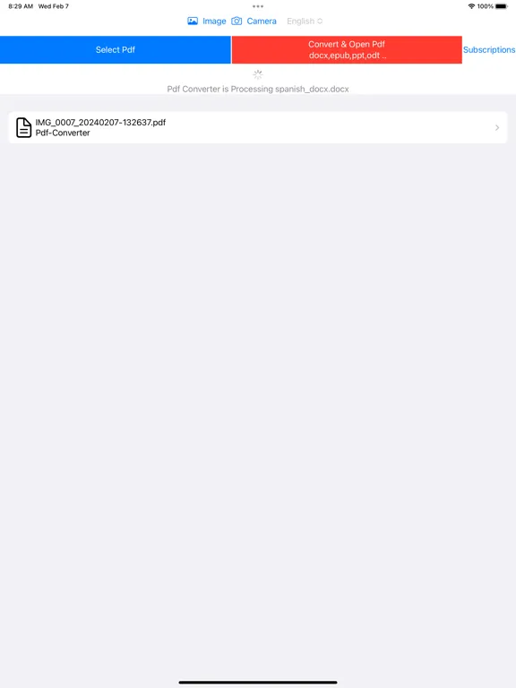 PDF Converter , PDF Reader iPad Screenshots